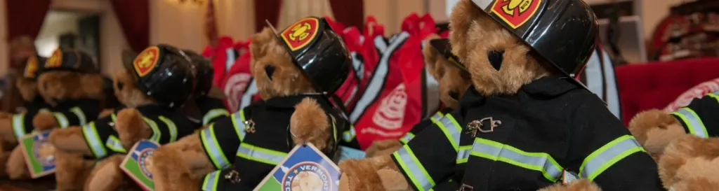 firefighter teddy bear